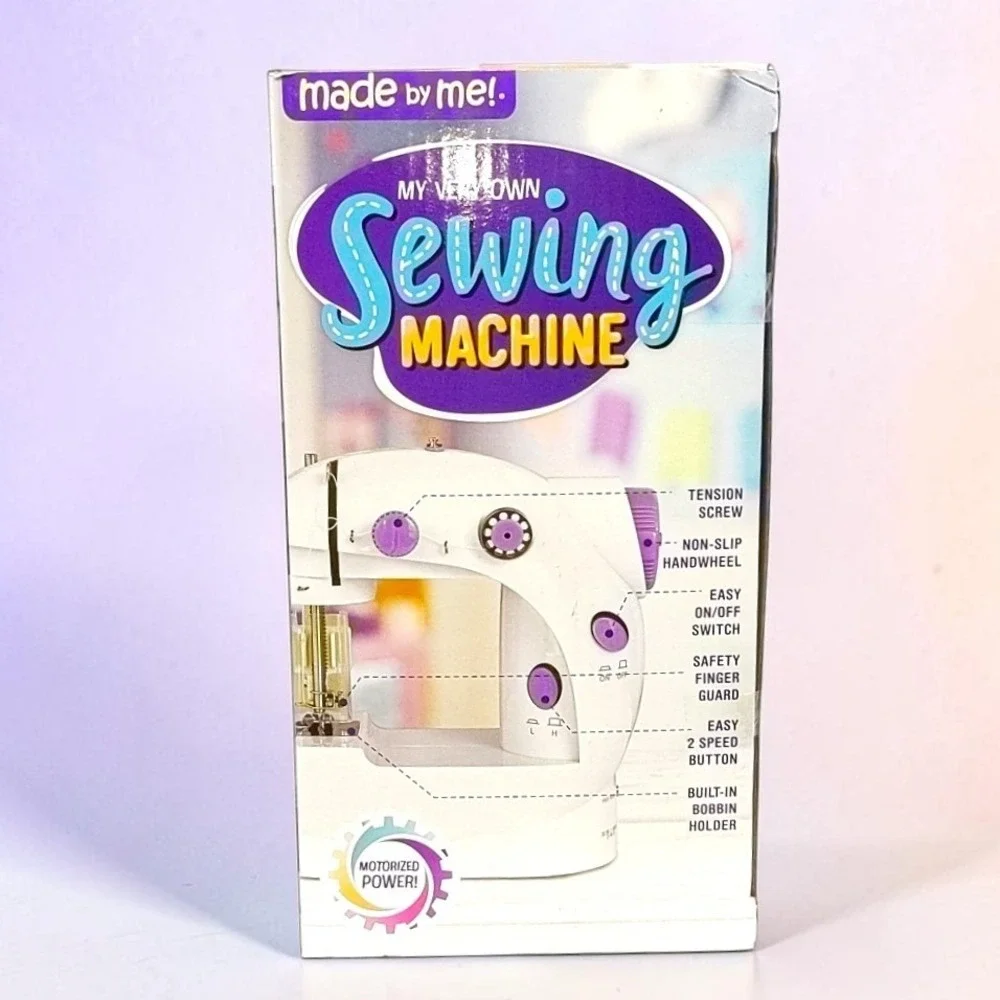 Made By Me My Very Own Sewing Machine Kids Beginner Craft Motorized Toy Kit NIB
